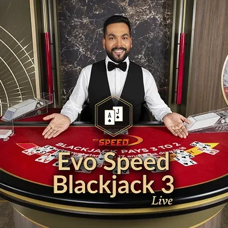 Spiel Evo Speed Blackjack 3 · Lucky Capone Casino AT