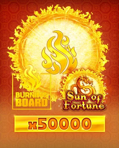 Sun of Fortune Burning Board bei Lucky Capone Casino AT